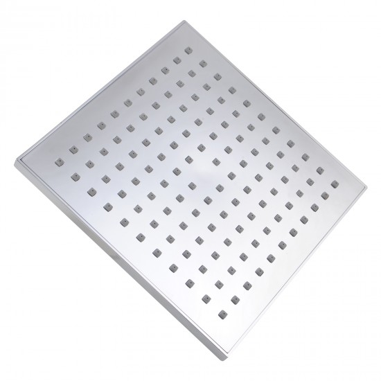 200mm 8 inch ABS Square Chrome Rainfall Shower Head 