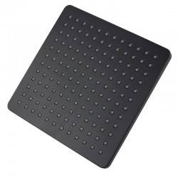 200mm 8'' ABS Square Black Rainfall Shower Head 200mm 8'' ABS Square Black Rainfall Shower Head
