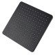 200mm 8'' ABS Square Black Rainfall Shower Head