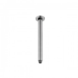 300mm Round Brushed Nickel Ceiling Shower Arm 300mm Round Brushed Nickel Ceiling Shower Arm