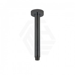 300mm Round Gunmetal Grey Ceiling Shower Arm 300mm Round Gunmetal Grey Ceiling Shower Arm