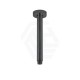 300mm Round Gunmetal Grey Ceiling Shower Arm