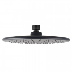 230mm 9 inch ABS Round Nero Black Rainfall Shower Head 230mm 9 inch ABS Round Nero Black Rainfall Shower Head