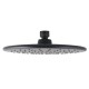 230mm 9 inch ABS Round Nero Black Rainfall Shower Head