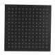 200mm 8'' ABS Square Nero Black Rainfall Shower Head