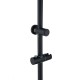 8 inch Round Matte Black Twin Shower Set Selectable Top/Bottom Water Inlet with Push Button Diverter 8 inch Round Matte Black Twin Shower Set Selectable Top/Bottom Water Inlet with Push Button Diverter