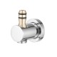 8 inch Round Chrome Twin Shower Set Selectable Top/Bottom Water Inlet with Push Button Diverter 8 inch Round Chrome Twin Shower Set Selectable Top/Bottom Water Inlet with Push Button Diverter