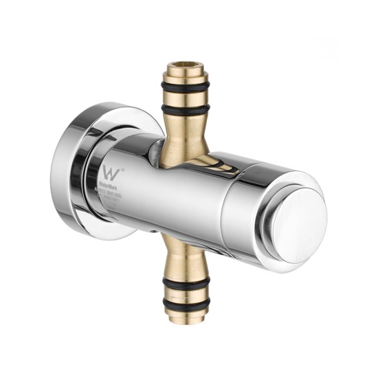 8 inch Round Chrome Twin Shower Set Selectable Top/Bottom Water Inlet with Push Button Diverter 8 inch Round Chrome Twin Shower Set Selectable Top/Bottom Water Inlet with Push Button Diverter
