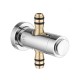 8 inch Round Chrome Twin Shower Set Selectable Top/Bottom Water Inlet with Push Button Diverter 8 inch Round Chrome Twin Shower Set Selectable Top/Bottom Water Inlet with Push Button Diverter