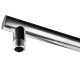 8 inch Round Chrome Twin Shower Set Selectable Top/Bottom Water Inlet with Push Button Diverter 8 inch Round Chrome Twin Shower Set Selectable Top/Bottom Water Inlet with Push Button Diverter