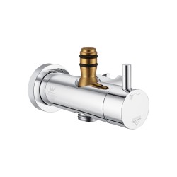 300mm Height Chrome Round Twin Shower Set Top Water Inlet 300mm Height Chrome Round Twin Shower Set Top Water Inlet