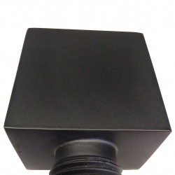 Water Inlet Shower Head Wall Elbow Square Brass Connector Connection Water Hose Inlet Matt Black Water Inlet Shower Head Wall Elbow Square Brass Connector Connection Water Hose Inlet Matt Black