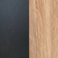 Black & Light Oak