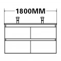 1800mm Double Basin