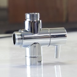 Brass Toilet Bidet Spray Diverter Toilet Taps Toilet Diverter Valve