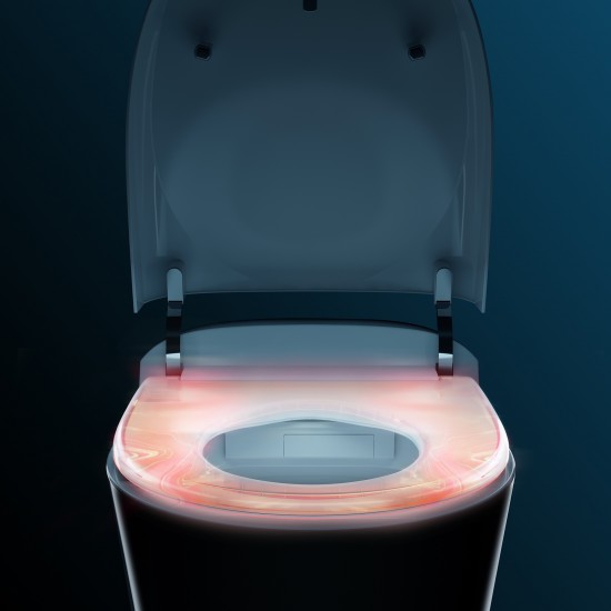 508x381x151mm Electric Intelligent Toilet Cover Seat with Self Hygiene and Instant Heating for toilet