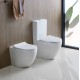 620x380x825mm Ceramic White Boxrim Back To Wall Toilets Suite Two Piece Toilets 