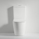 690x370x830mm Ceramic White Box Rimless Back To Wall Toilets Suite Two Piece Toilets 