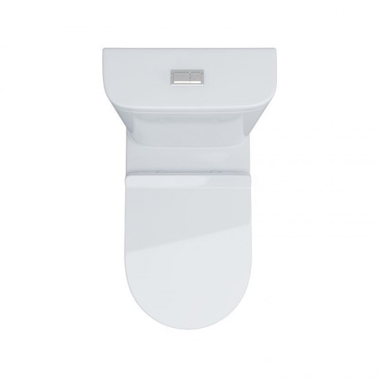 665x360x840mm Whirlpool Silent High End Back To Wall Ceramic Toilet Suite