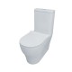 665x360x840mm Whirlpool Silent High End Back To Wall Ceramic Toilet Suite