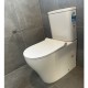 665x360x840mm Whirlpool Silent High End Back To Wall Ceramic Toilet Suite