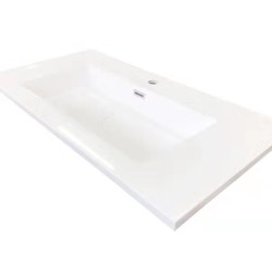 600mm Slim Polymarble Basin Vanity Top Only 600mm Slim Polymarble Basin Vanity Top Only