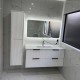 Billy 1210x465x585mm Plywood Matt White Wall Hung Fluted Curve Vanity With Ceramic Top Billy 1210x465x585mm Plywood Matt White Wall Hung Fluted Curve Vanity With Ceramic Top