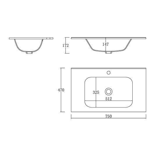 Cavon 750X470X560mm Plywood Fluted Light Oak Wall Hung Vanity Cavon 750X470X560mm Plywood Fluted Light Oak Wall Hung Vanity