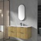 Felix 1200X465X565mm Plywood Light Oak Fluted Vanity With Flat Top Double Bowl Felix 1200X465X565mm Plywood Light Oak Fluted Vanity With Flat Top Double Bowl