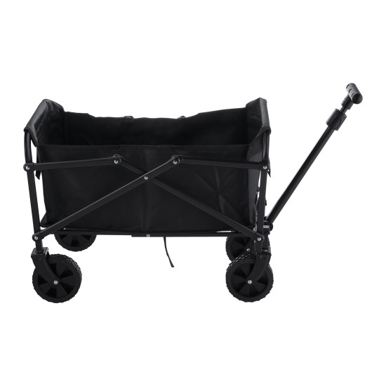 45L Heavy-Duty Foldable Wagon Cart with Sand Wheels & Adjustable Handle Portable Collapsible Trolley for Camping, Beach Garden & Shopping 45L Heavy-Duty Foldable Wagon Cart with Sand Wheels & Adjustable Handle Portable Collapsible Trolley for Camping, Beach Garden & Shopping