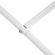 Sturdy White Metal Garden Arch - 1PC Outdoor Climbing Plant Trellis, Ideal for Roses, Vines, Weddings & Events Sturdy White Metal Garden Arch - 1PC Outdoor Climbing Plant Trellis, Ideal for Roses, Vines, Weddings & Events