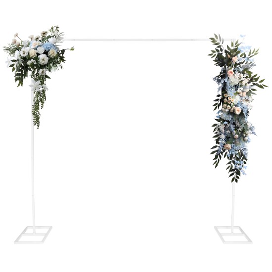 200*200mm White Square Metal Balloon & Wedding Arch Backdrop Stand