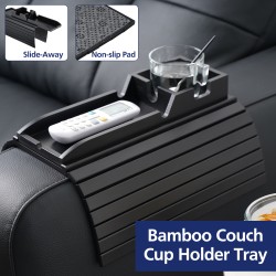 Non-slip Foldable Sofa Armrest Clip On Tray Sliding Detachable Cup Holder Couch Shelf Side Table Remote Control Phone Snacks Drinks Organizer Rack Non-slip Foldable Sofa Armrest Clip On Tray Sliding Detachable Cup Holder Couch Shelf Side Table Remote Control Phone Snacks Drinks Organizer Rack