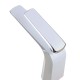 Norico Eden Chrome and White Bathroom Basin Mixer Tapware