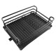 Kitchen Black Dish Drying Drainer Storage Rack Wire Basket 1 Tier Holder Organiser