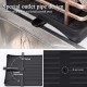 Kitchen Gold&Black Dish Drying Drainer Storage Rack Wire Basket 1 Tier Holder Organiser