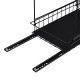 2-Tier Under-Sink Pull-Out Organizer, No-Drill Installation Sliding Bathroom/Kitchen Cabinet Storage Basket Black 2-Tier Under-Sink Pull-Out Organizer, No-Drill Installation Sliding Bathroom/Kitchen Cabinet Storage Basket Black