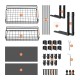 2 Tier Slide Out Under Sink Organizers And Storage, Height Adjustable Wooden Handle Pull Out Cabinet Organizer Drawers Black 2 Tier Slide Out Under Sink Organizers And Storage, Height Adjustable Wooden Handle Pull Out Cabinet Organizer Drawers Black