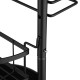 2-Tier Adjustable Lazy Susan Spice Rack, 360° Rotating Countertop Organizer with Removable Towel Holder & Semi-Circle Basket 2-Tier Adjustable Lazy Susan Spice Rack, 360° Rotating Countertop Organizer with Removable Towel Holder & Semi-Circle Basket