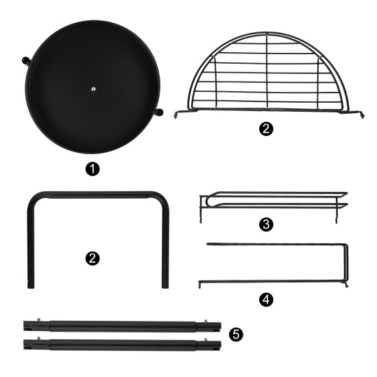 2-Tier Adjustable Lazy Susan Spice Rack, 360° Rotating Countertop Organizer with Removable Towel Holder & Semi-Circle Basket 2-Tier Adjustable Lazy Susan Spice Rack, 360° Rotating Countertop Organizer with Removable Towel Holder & Semi-Circle Basket