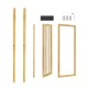 Bamboo Towel Bar Holder Rack 2 Tiers Freestanding Drying Storage Bamboo Towel Bar Holder Rack 2 Tiers Freestanding Drying Storage