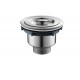 300x450x205mm 1.2mm Round Corner Stainless Steel Handmade Single Bowl Top/Flush/Undermount Kitchen/Laundry Sink With Overflow