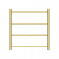 520Hx500Wx120D mm Square Gold Electric Heated Towel Rail 4 Bars 520Hx500Wx120D mm Square Gold Electric Heated Towel Rail 4 Bars