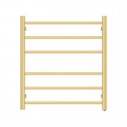 674Hx620Wx120D Brushed Yellow Gold Electric Heated Towel Rack 6 Bars 674Hx620Wx120D Brushed Yellow Gold Electric Heated Towel Rack 6 Bars
