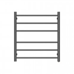 674Hx620Wx120D Gunmetal Grey Electric Heated Towel Rack 6 Bars 674Hx620Wx120D Gunmetal Grey Electric Heated Towel Rack 6 Bars
