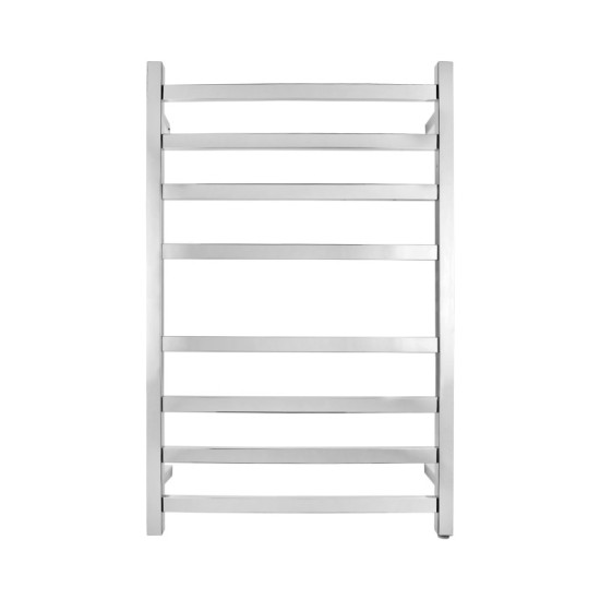 912x620x120mm Square Chrome Electric Heated Towel Rack 8 Bars