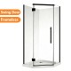 1000*1000*2050mm Black Frameless Diamond Shower Box 1000*1000*2050mm Black Frameless Diamond Shower Box