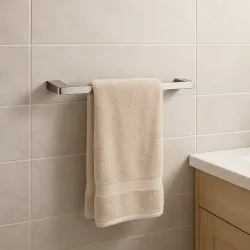 300mm Brushed Nickel Single Towel Holder Rack Stainless Steel 304 300mm Brushed Nickel Single Towel Holder Rack Stainless Steel 304