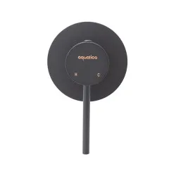 Aquatica All Pressures Circo Shower With Round Bath Spout Matte Black Set Aquatica All Pressures Circo Shower With Round Bath Spout Matte Black Set