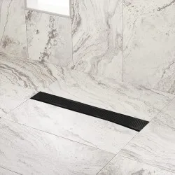 100-5600mm Lauxes Aluminium Midnight Wide Floor Grate Drain Any Size Indoor 100-5600mm Lauxes Aluminium Midnight Wide Floor Grate Drain Any Size Indoor